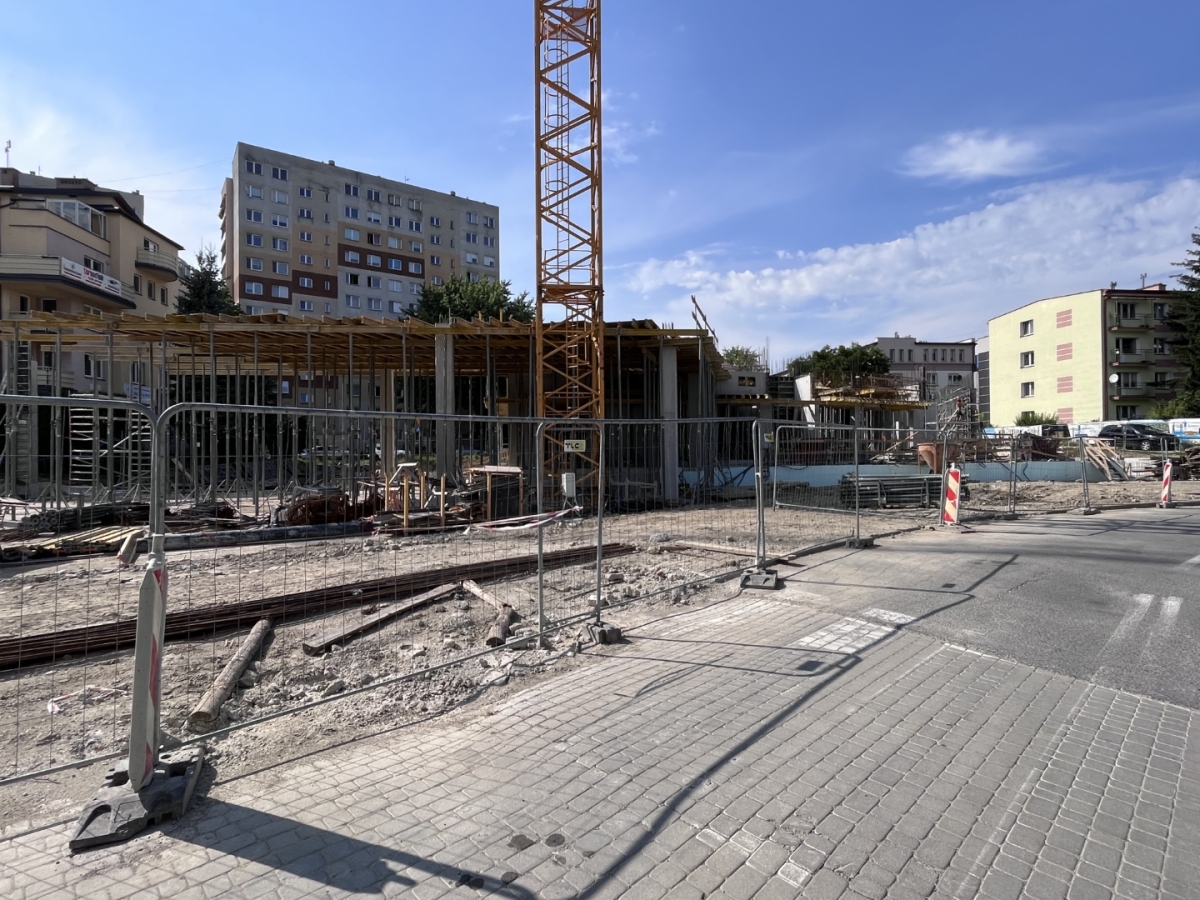 Budowa Capital Towers Residence przy skrzyżowaniu ulic Lenartowicza i Podpromie [SIERPIEŃ 2023]